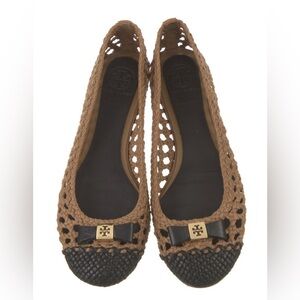 Tory Burch Leather Ballet Flats